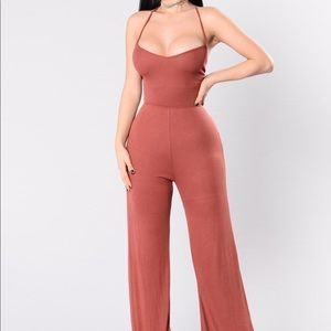 Rust Orange Jumpsuit